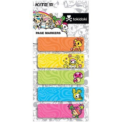 Индекс регистры "Kite" БУМАЖНЫЕ 5х15х50мм,100 шт, Tokidoki 01197898 фото