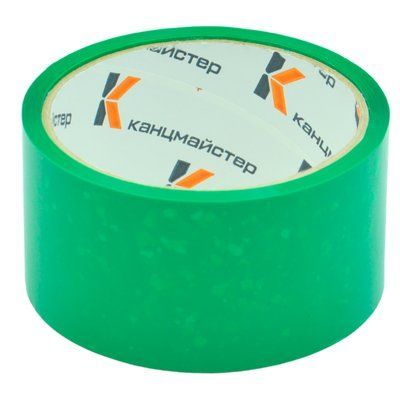 Скотч упаковочный "Канцмастер" 48мм*35м (40мкм) зеленый (6) 01197860 фото