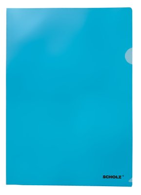 Папка-куток А4 "SCHOLZ" синя, 180 мкм (10) 001978450 фото
