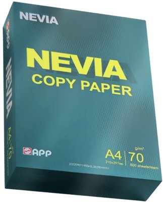 Папір офісний А4 Nevia Copy Paper 70г/м, 500 аркушів 00197805 фото