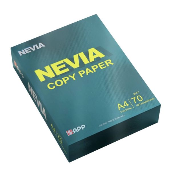 Папір офісний А4 Nevia Copy Paper 70г/м, 500 аркушів 00197805 фото