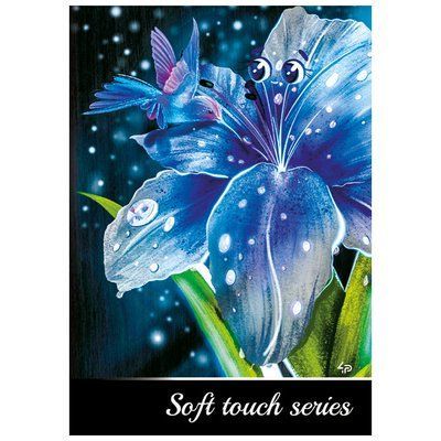 Блокнот А5/48 "Profiplan" ЧИСТЫЙ "Soft touch серия" цветок 001978787 фото