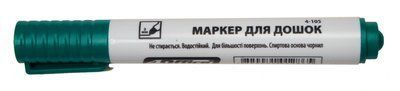 Маркер "4OFFICE" сухой, 1-2 мм, круглый, спиртовой, ЗЕЛЕНЫЙ, (12) 001978605 фото