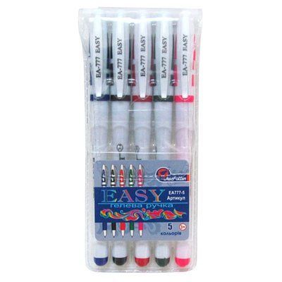 Набор гелевых ручек "JO" 5 цв. 011978176 фото