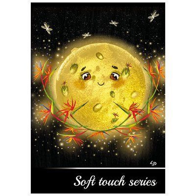 Блокнот А5/48 "Profiplan" ЧИСТЫЙ "Soft touch серия" moon 001978788 фото