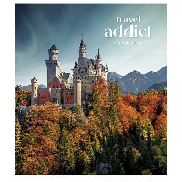 Тетрадь 96 лист. "Travel addict" 5шт 001978317 фото