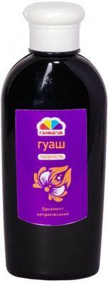 Гуашь ГАММА'UAТворчість (250мл) черный 11197958 фото