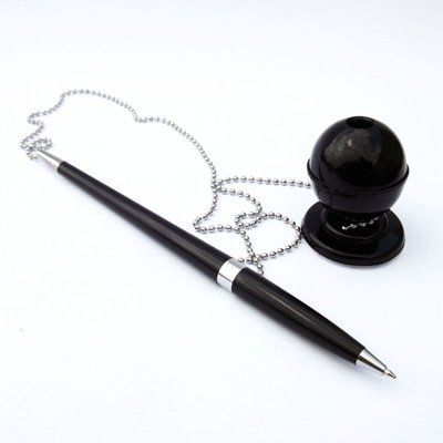 Ручка шариковая "DESK PEN" с цепочкой (50) 011978183 фото