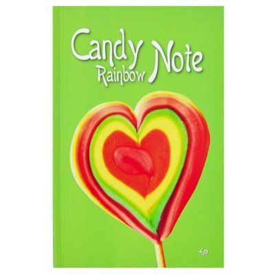 Блокнот A5/48 "4PROFI" ЧИСТЫЕ "Candy Rainbow Note" green 001978824 фото