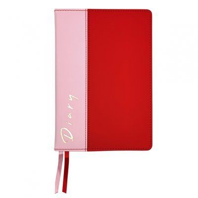Дневник&nbsp;А5&nbsp;недат "Leo Planner" "Ambi", тверд., 352 стр., красный, фольга 001978839 фото