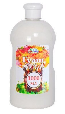 Гуашь ГАММА'UA белая, 1000мл 11197926 фото