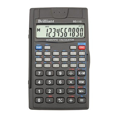 Калькулятор Brilliant BS-110 інж.10-розр,56 функций 70*120 001978485 фото
