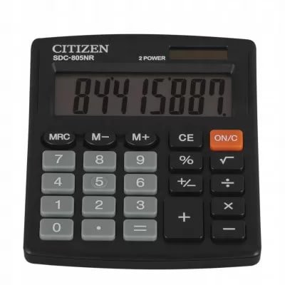Калькулятор CITIZEN SDC805NR 125*100мм 00197843 фото