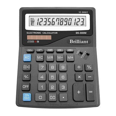Калькулятор Brilliant BS-888M наст.12-розр,2 пам.205*158 001978493 фото